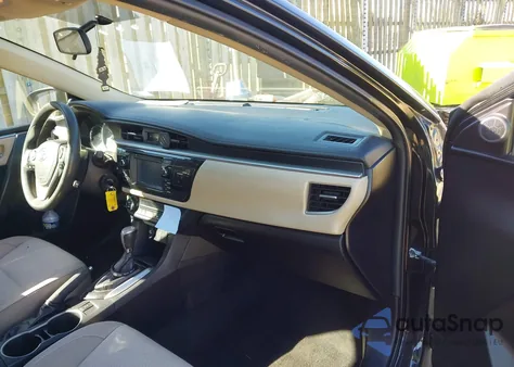 2016 Toyota Corolla Le z USA, uszkodzony, nr VIN 2T1BURHE1GC709960